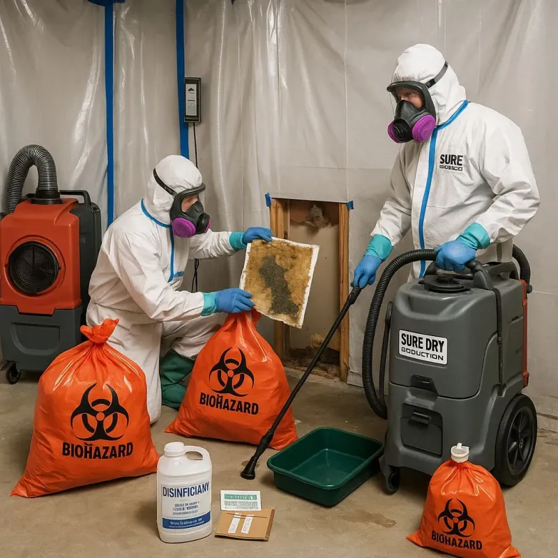 Contaminated Water Handling Protocols process in Hidalgo, TX