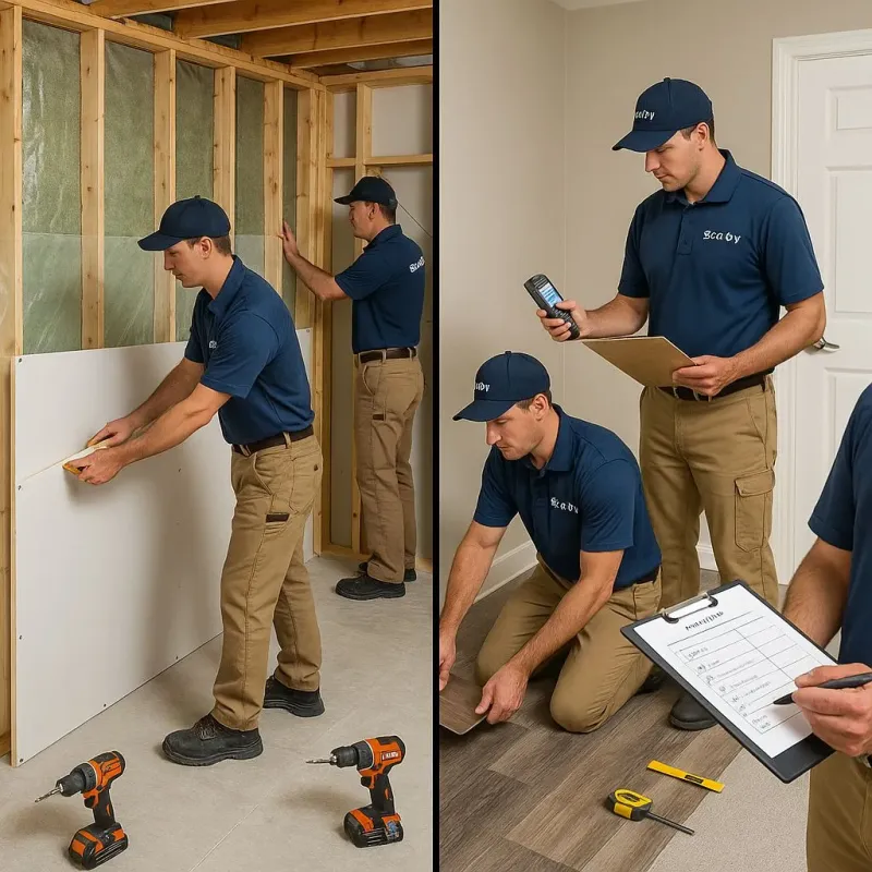 Repairs and Reconstruction process in Hidalgo, TX